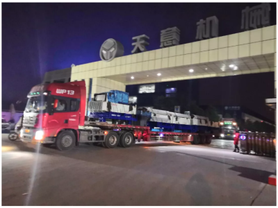 年終歲末天意機械發貨忙 加班加點為市場！