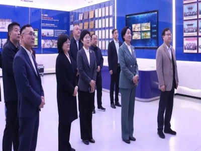 任城區政協黨組書記、主席李翠玲一行 蒞臨天意機械調研指導